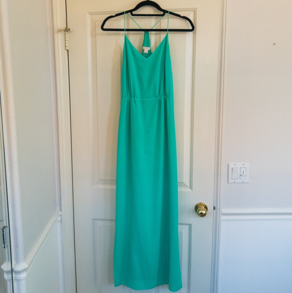 J. Crew Sleeveless Maxi Dress